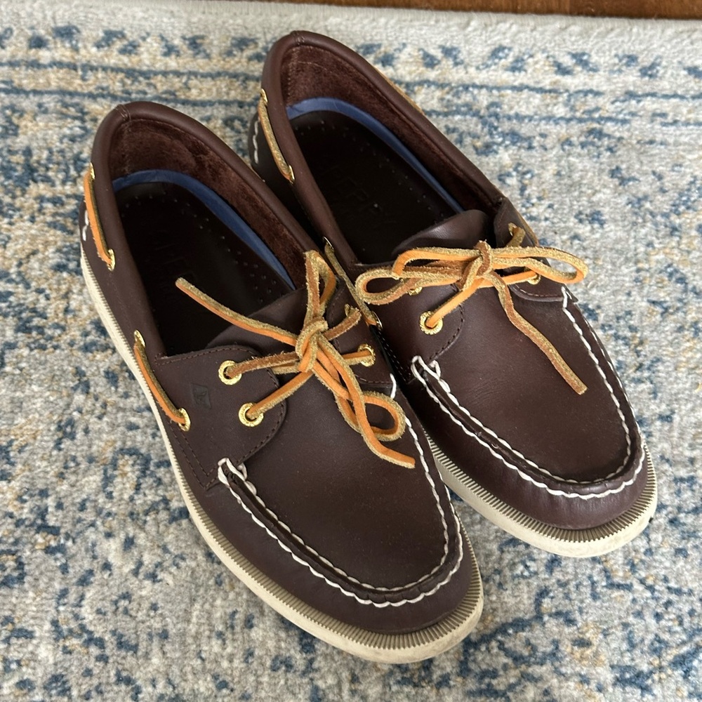 Sperry Dark Brown boat shoes